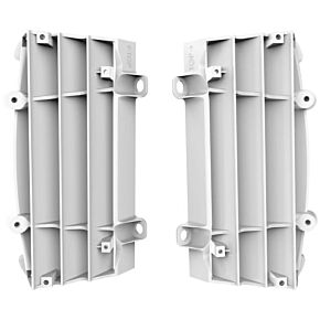 POLISPORT Radiator Louvers Ktm White