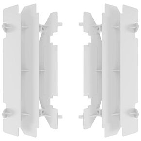 POLISPORT Radiator Louvers Rm/dr White