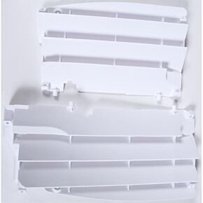 POLISPORT Radiator Louvers White