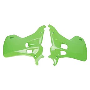 POLISPORT Radiator Scoops Kx125/250 Green