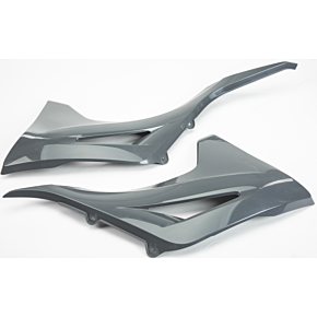POLISPORT Radiator Scoops Nardo Grey Gas