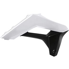 POLISPORT Radiator Scoops White/black Sherco