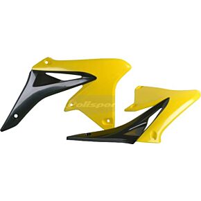 POLISPORT Radiator Shroud Black/yellow