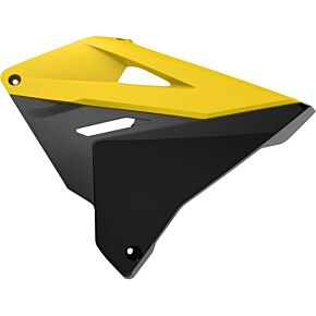 POLISPORT Restyle Radiator Shroud Yellow/black
