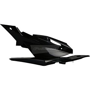 POLISPORT Side Number Plate Black