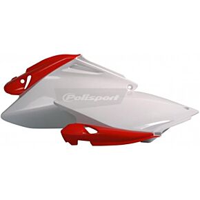 POLISPORT Side Panels White/red