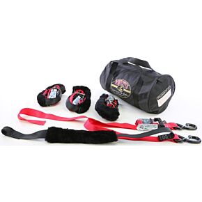 POWERTYE Fat Strap Trailer Kit Red 1.5"x6.5'