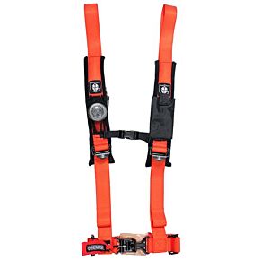 PRO ARMOR 4pt Harness 2" Pads Orange