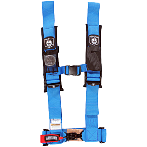PRO ARMOR 5pt Harness 3" Pads Blue Blue