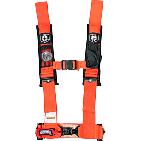 PRO ARMOR 5pt Harness 3" Pads Orange Orange