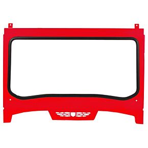 PRO ARMOR Asylum Front Windshield W/pckt Red