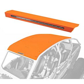 PRO ARMOR Asylum Rear Wing W/ Lightbar Orange