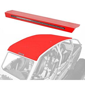 PRO ARMOR Asylum Rear Wing W/ Lightbar Red