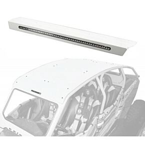 PRO ARMOR Asylum Rear Wing W/ Lightbar White Pearl