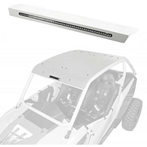 PRO ARMOR Asylum Roof W/ Light Bar Matte White Pearl