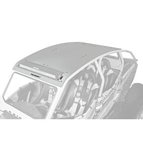 PRO ARMOR Asylum Roof W/light Bar Pocket Sparkle Silver Metallic