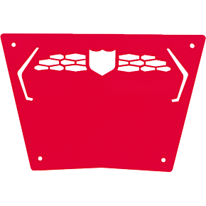 PRO ARMOR Front Sport Bumper Skid Plate Red