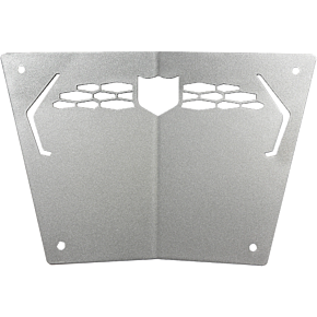 PRO ARMOR Front Sport Bumper Skid Plate Sparkle Silver Metallic