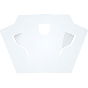 PRO ARMOR Front Sport Bumper Skid Plate White Pol