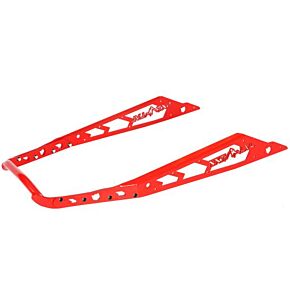 PRO ARMOR Nxt Lvl Rear Bumper Black/red Pol