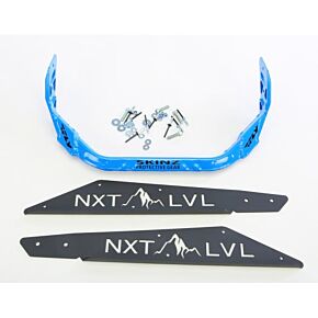 PRO ARMOR Nxt Lvl Rear Bumper Blk/blu Pol Axys 163 S/m