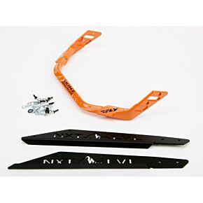 PRO ARMOR Nxt Lvl Rear Bumper Blk/org Pol Axys 163 S/m