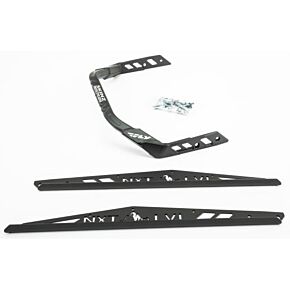 PRO ARMOR Nxt Lvl Rear Bumper Flat Blk Pol Axys Rmk 144/146 S/m