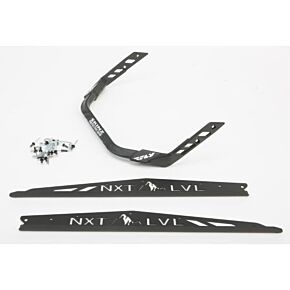 PRO ARMOR Nxt Lvl Rear Bumper Flat Blk Pol Axys Rmk 155 S/m