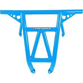 PRO ARMOR Race Rear Bumper Voodoo Blue Pol