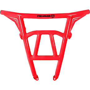 PRO ARMOR Rear Sport Bumper Red Pol
