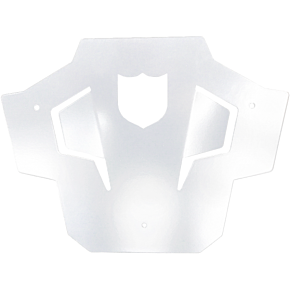 PRO ARMOR Rear Sport Bumper Skid Plate White