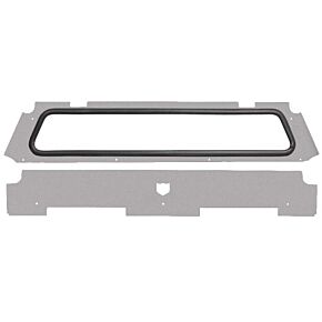 PRO ARMOR Rear Windshield Sparkle Silver Metallic