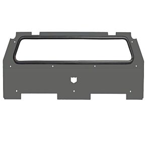 PRO ARMOR Rear Windshield Titanium Matte Metallic