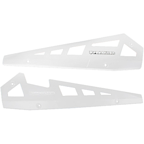 PRO ARMOR Rock Sliders Matte White Pearl Pol