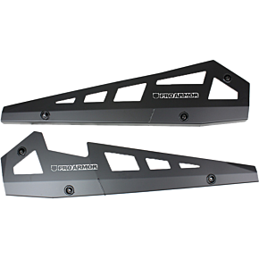 PRO ARMOR Rock Sliders Solar Black Pol