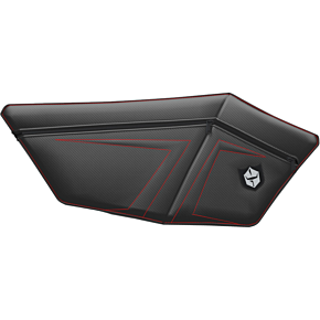 PRO ARMOR Rzr Pro Xp Door Bags W/ Knee Pads Red Pol
