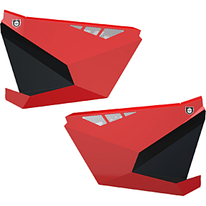 PRO ARMOR Rzr Pro Xp Doors Red Pol