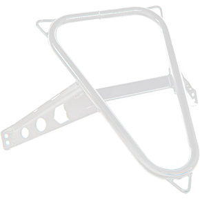 PRO ARMOR Spare Tire Mount Matte White Pearl Pol