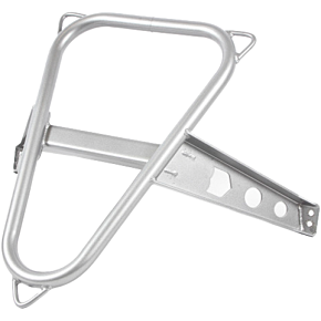 PRO ARMOR Spare Tire Mount Sparkle Silver Metallic Pol