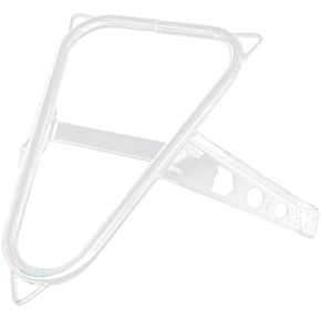 PRO ARMOR Spare Tire Mount White Pol