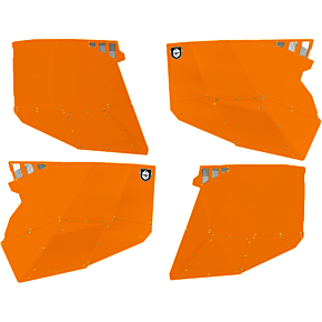 PRO ARMOR Stealth Door Alluminum Skins Orange Pol