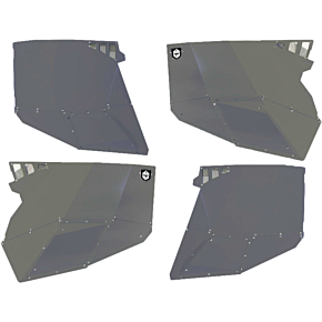 PRO ARMOR Stealth Door Alluminum Skins Titanium Metallic Pol