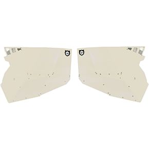 PRO ARMOR Stealth Door Skins Matte White Pearl Pol