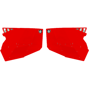 PRO ARMOR Stealth Door Skins Red Pol