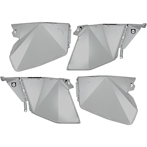 PRO ARMOR Traditional Half Doors Ghost Grey Pol