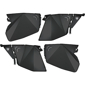 PRO ARMOR Traditional Half Doors Solar Black Pol