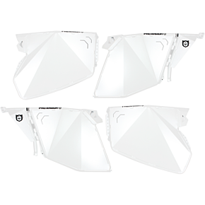 PRO ARMOR Traditional Half Doors White Pearl Pol