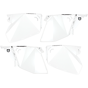PRO ARMOR Traditional Half Doors White Pol