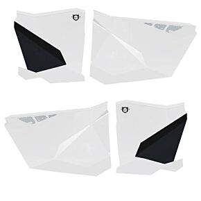 PRO ARMOR Traditional Half Doors White