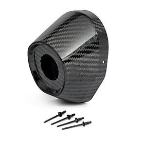 PRO CIRCUIT Carbon End Cap 3.5" Hole 1 1/4 Ti5/ti6 Cap/rivets